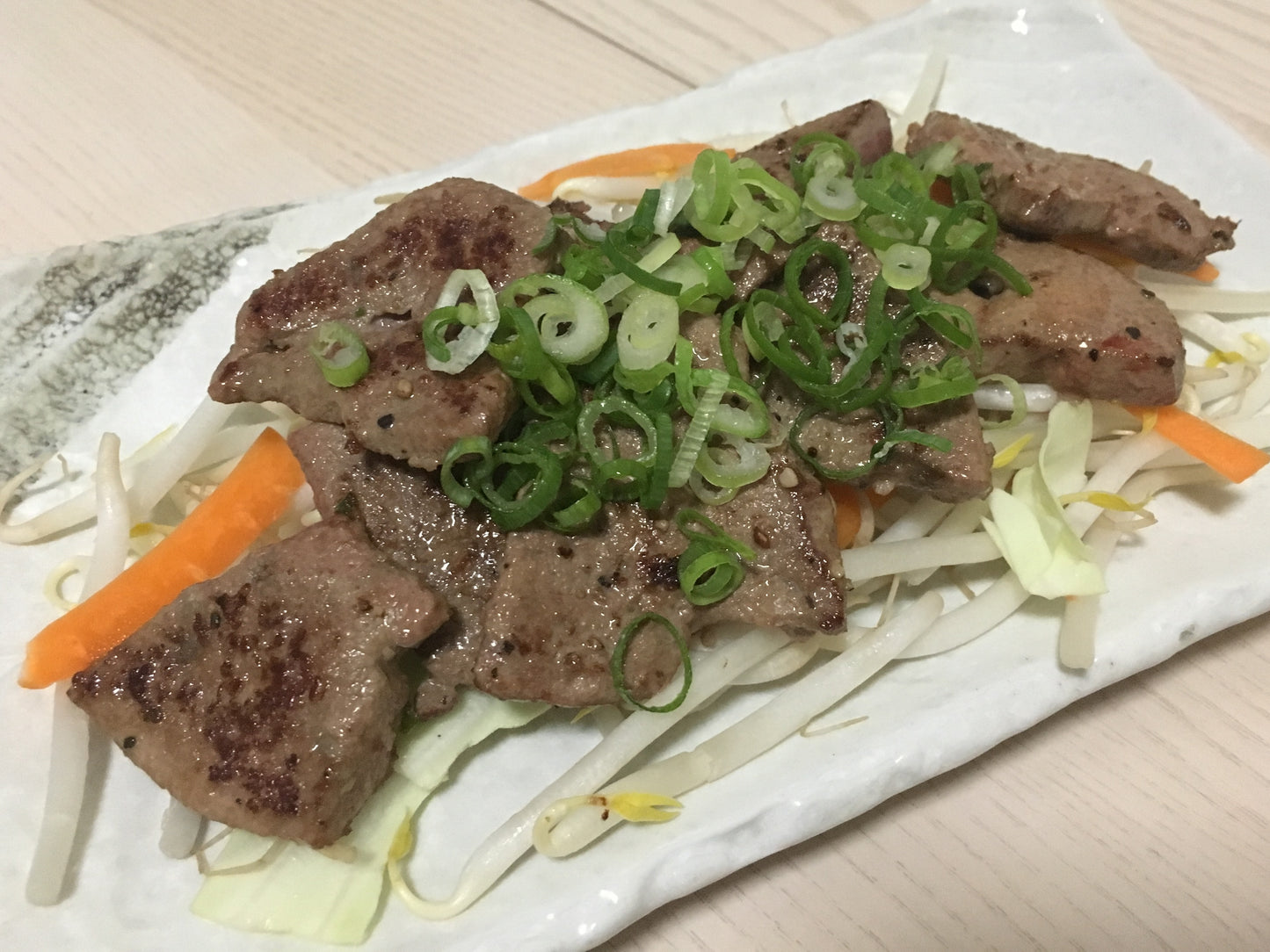 【まる姫ポーク】ねぎ塩レバー(調味済み)